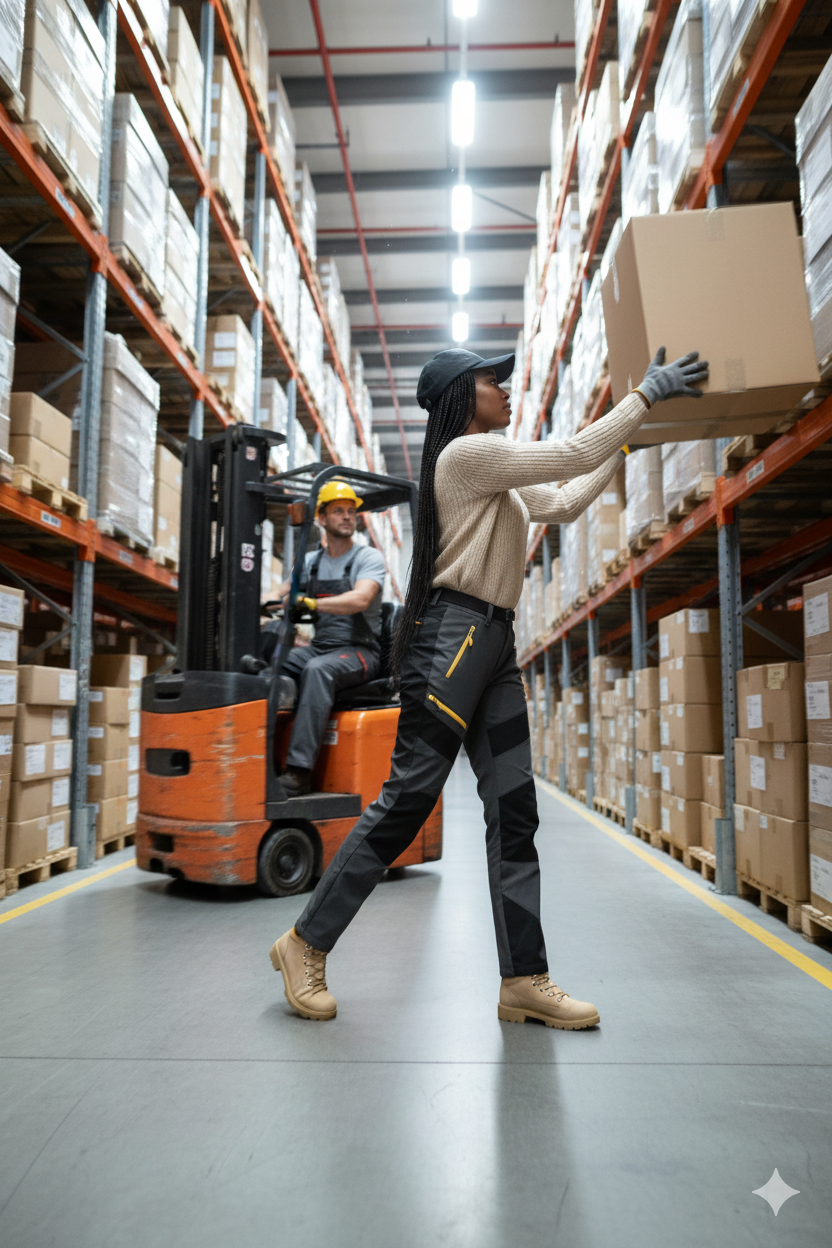 Pantalon de Travail Imperméable Polaire